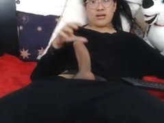 Horny shemale video with Webcam, Big Cock scenes