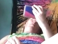 Me cumming to lesbian porn