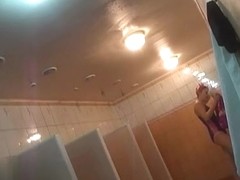 Hidden cameras in public pool showers 1029