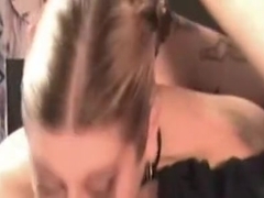 Hot rock oral-sex job from my  immature GF