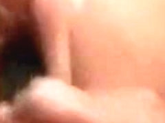 Dildoing her muff til it squirts