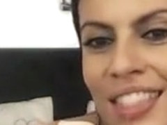 Webcam Girl SHows Off BJ Skills