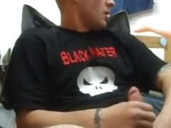 Jacking off until I give my sex doll a facial