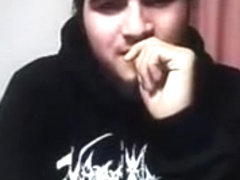 Straight guys feet on webcam #228