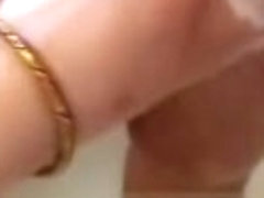 Daddy gets a soapy handjob