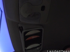 Stranded teen ride big cock for a favour