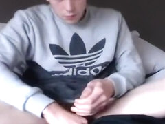 Scally Plays With His Cock