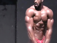 bodybuilder posing