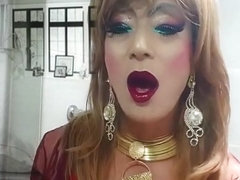 sissy niclo pornstar shemale makeup2