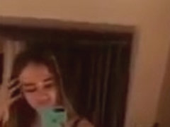 girl teases on periscope in her new sexy outfit