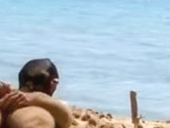 Masturbation at the beach
