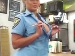 Stunning Police Gets Her Booty Banged