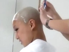 Japanese Girl Headshave