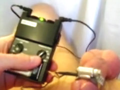 Str8 Estim w/ E-sound & Cum