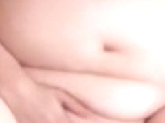 BBW masturbating and getting fucked
