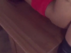 Cute gal on a group sex