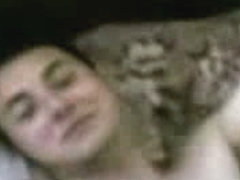 Lazy guy brought to cum