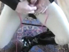 Jodhpurs boots CBT bondage