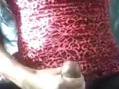 crossdressing, panty-wank, finishing with cum in nylon