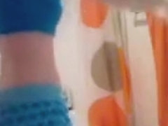 Astonishing arse popping web camera solo video