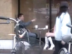 Exotic Japanese slut in Horny Public JAV clip
