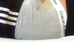 Me GreGG69SKuLL My Cock Again Cumming In Calvin Klein Boxer