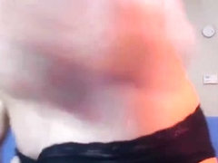 Busty Blonde Masturbates