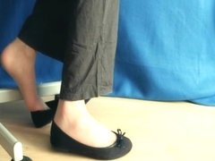 ballet flats shoeplay (oldvideo)