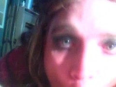 Sexy CD sucking another sissy