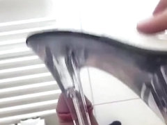 Trample cock shoejob