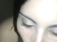 brunnete facefuck pov and swallows