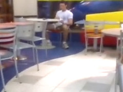 masturbating in fast food restaurant