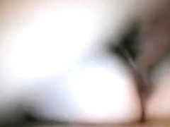 Our first sextape. creampied her pussy and it leaks out !!!