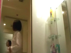 Japanese bathroom hiddencam
