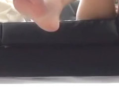 Babe Gets Lover's Dick Out And Gives An Astounding Blowjob