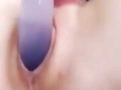 Teen masturbating