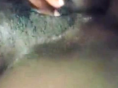 Busty Kenyan babe solo