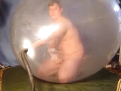 Climb inside balloon