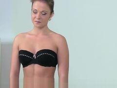 Gorgeous lesbian will do anything for sexy MILF agent