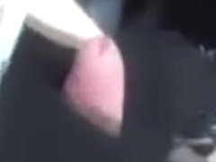 Sockjob footjob in Car German Girl