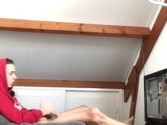 Teen wanking on kira noir