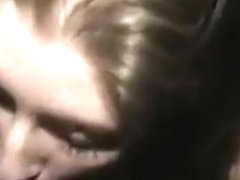 Lady in white Sucks Cock