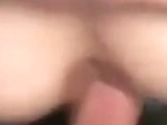 Cute nerdy college girl in glasses takes fat cock