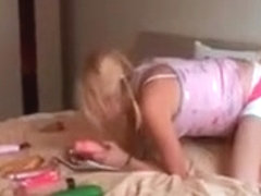 Hot Sexy Blonde Horny Babe Have Great