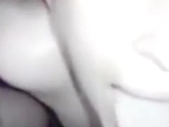 Kinky bitch enjoys licking my prick in homemade clip