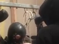 Chain Weight Ball Stretching