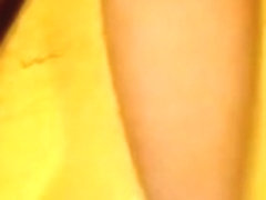 Naked sissy with long slim legs in heels