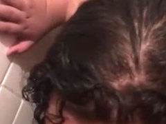 Sexy Latina After shower bbc deepthroat