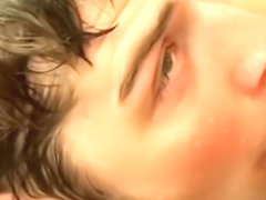 Piss fetish twinks screwing hard under the shower