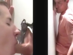 Straight cock gets tricked into gay lips